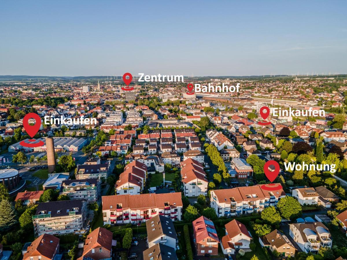 Zentrale Ruhige Wohnung Mit Parkplatz パーダーボルン エクステリア 写真